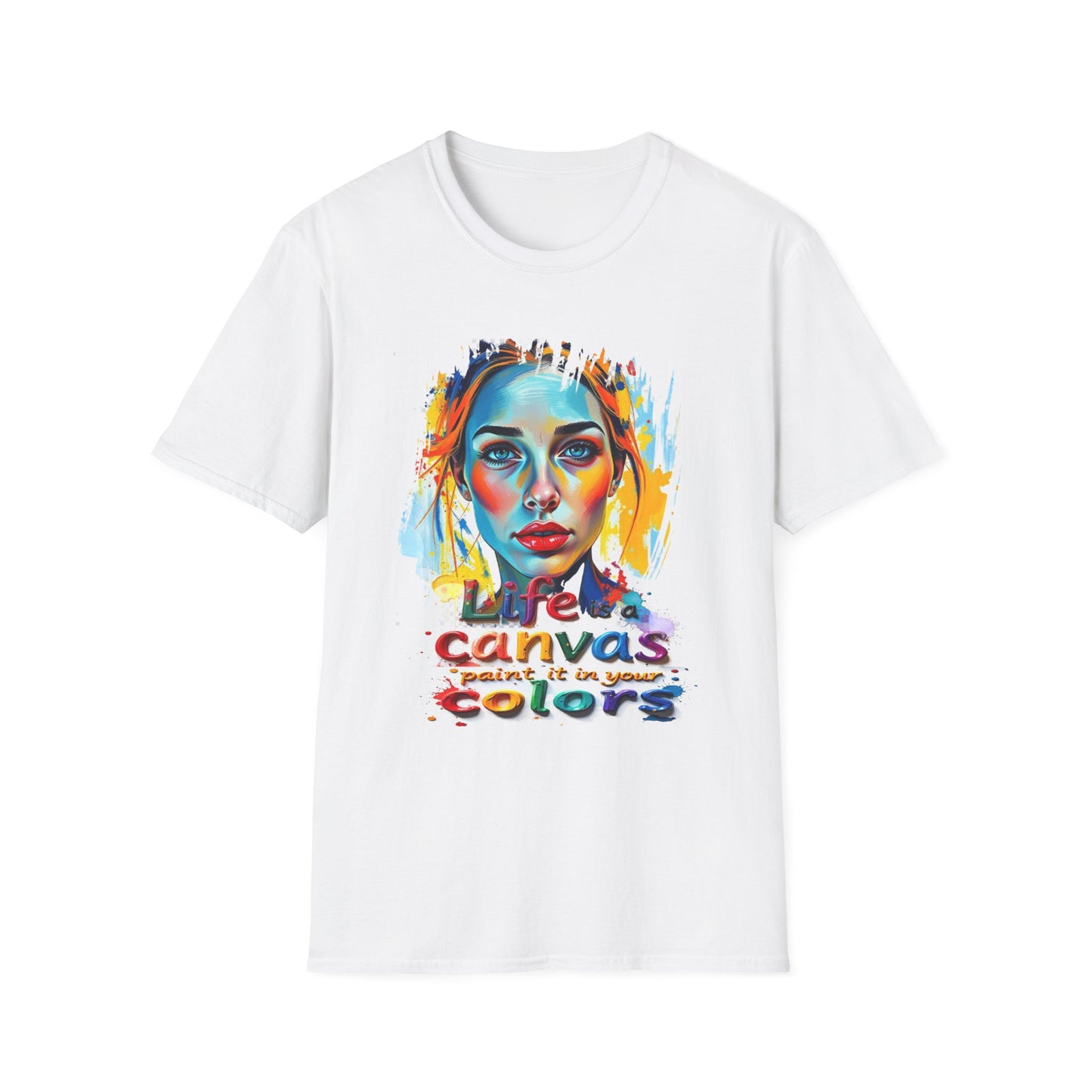 Canvas Life Unisex T-Shirt for Holi Celebration